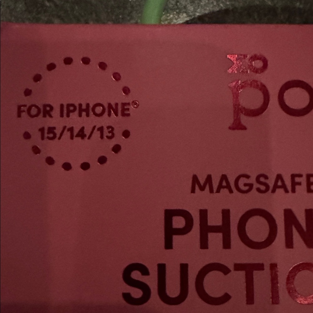MagSafe Compatible Pink Phone Case & Suction Mount NWT - Picture 5 of 5